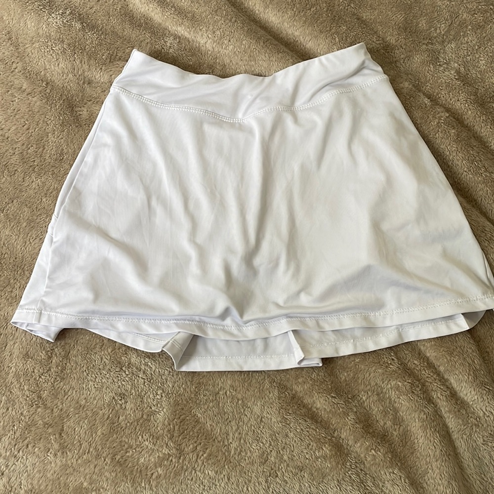 White Tennis Skirt